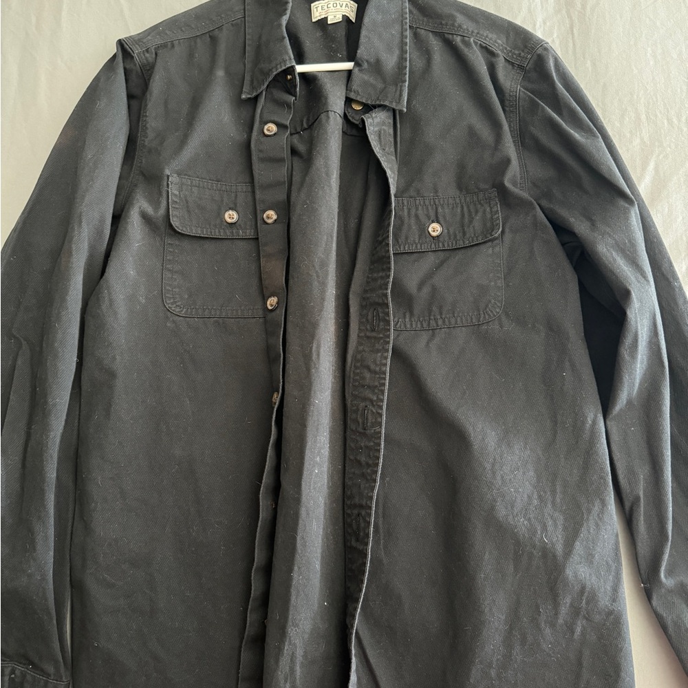 Men’s tecovas black button down